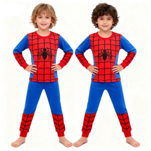 Spider-Man Boys Pajamas Sets Children Clothing Toddler Toddler Pajamas New Boys Halloween Cosplay Costume Pyjamas Animal Pijamas