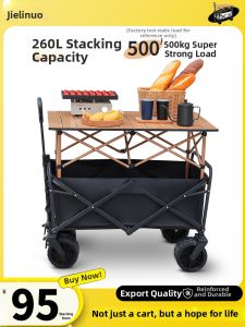 JIELINUO | Folding Vending Cart Portable