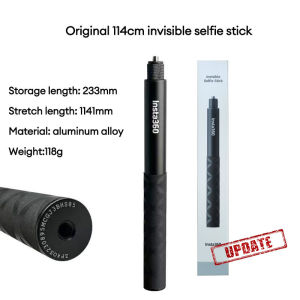 【🇸🇬 STOCK】Original Insta360 114CM Invisible Selfie Stick for X4 Air/X5/Ace Pro2/X4/ACE Pro/ACE/X3/ONE X2/ONE RS/GO 3S/GO 3