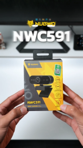 🎮 GAMING NUBWO NWC591 Web Camera HD Live Streaming WEBCAM กล้องเว็บแคม ไมค์ในตัว ติดตั้งง่าย ใช้งานสะดวก NWC-591