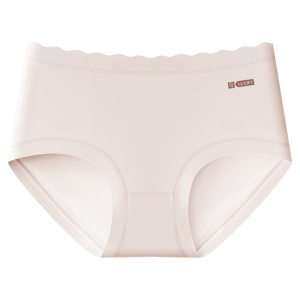 MiiOW | กางเกงชั้นในทรงสามเหลี่ยมผ้าฝ้ายแท้สำหรับผู้หญิง กางเกงชั้นในไร้ตะเข็บเอวกลาง ทรงบาง ฤดูร้อน 2025 แบรนด์ MiiOW Catman