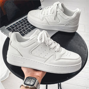 Trendy Mens Shoes Dequn Bread Shoes Thick Bottom Low Help Canvas Sneakers Sport Casual round Toe Rubber Outsole Shoes