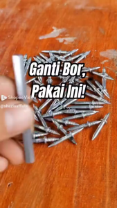 100pcs Paku Dua Sisi Sambungan Kayu Sisipan Kepala Ganda Double Head Skirting