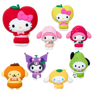 Sanrio | Dopamine Fruit Design Blind Box Fridge Magnet Keychain