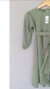 Gamis Anak Maryam 2-12 Tahun Bahan Crinkle Airflow Gamis Serut Viral / Gamis Anak Tanggung