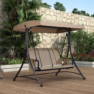 ST MIRREN | Outdoor Double Iron Swing Chair
