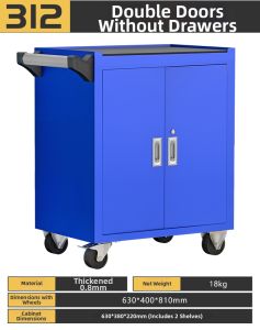 DULAN | Multifunctional Movable Tool Cart Cabinet