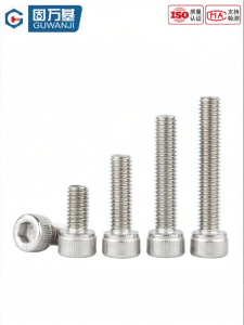 GUWANJI | Ốc Vít Đầu Cốc Lục Giác Dài Inox 304 M8-M24