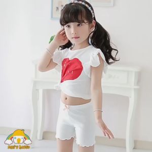 Quần Chip Bé Gái Cotton thiên nhiên Set Quần Lót Mềm Mịn Thoáng khí Thấm Hút Kháng Khuẩn Quần Mặc Váy Trẻ Em Hàng Quảng Châu Quần short legging