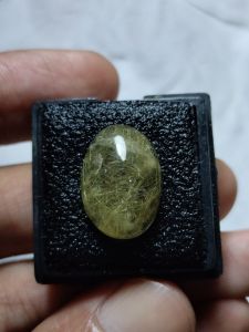 Agate rutilated quartz kecubung rambut natural