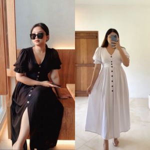 Marsha Dress Natal Murah & Gaun Gereja Cewek Korean Style