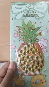 Sticker Manik Manik Buah HL-028 - Stiker Fruit Diamond DIY Murah