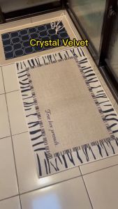 Crystal Velvet Carpet Kitchen Floor Mat Alas Kaki Lantai Karpet Dapur Karpet Velvet Murah 水晶戎地毯 OKBUYY