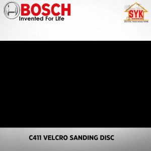 SYK Bosch C411Velcro Sanding DiscSand Paper Waterproof For Orbital Sander Machine Kertas Pasir Bulat (125mm) (1pcs)