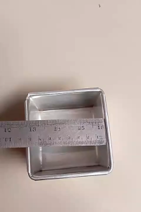 ( 1 PCS ) LOYANG SQUARE CAKE PAN SURYA 8" / TATAKAN CETAKAN KUE ROTI BOLU PERSEGI PREMIUM QUALITY