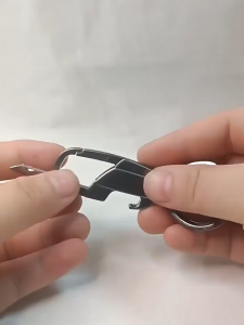 Gantungan Kunci Motor Mobil MultiFungsi Mens KeyChain 3 in 1 Keychain karabiner