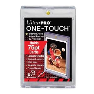 75pt Ultra Pro One-Touch Magnet Card Holder for Thicker Baseball and other Trading Cards