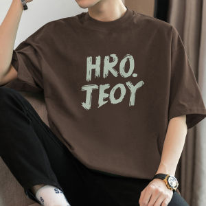 Áo Thun Cotton Nguyên Chất Tay Ngắn Cổ Tròn Rộng Rãi Mùa Hè Thường Ngày Thoáng Khí Không Cần Ủi Áo Thun Nam Tay Lửng