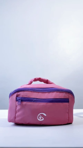 Tas Pouch Puffy Storage Bag Kosmetik Make Up Skincare Travel Aesthetic Lucu Anti Air-Gvrl Station Shafa Series