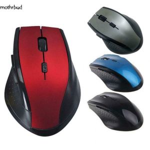 2.4G Wireless Ergonomic Optical Mouse 5-Buttons DPI Adjustable Office Stylish Wireless Slient Mouse For PC Computer Laptop