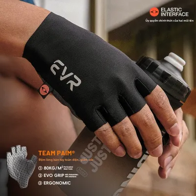 evr | Găng Tay Đạp Xe Ngón Ngắn Chống Sốc
