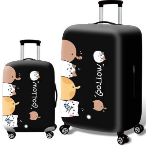 Thickened Travel Luggage Cover Elastic Wear-resistant Suitcase Protector Film for 20/24/28 Inch Suitcase Waterproof Dustproof