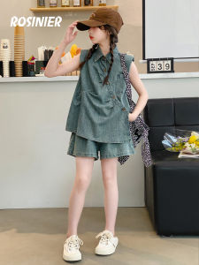 Trendy Girls Summer Two-piece Set