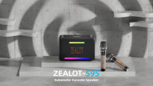 ZEALOT S95M2 ลำโพงบลูทูธพกพา เบสหนัก ไมโครโฟนคู่ เสียงดังรอบทิศ กันน้ำ แบตอึด รองรับ TWS