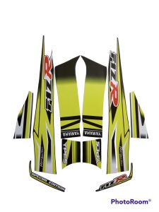 STRIPING FIZ R VARIASI SPESIAL EDITION HIJAU HITAM TERBAIK