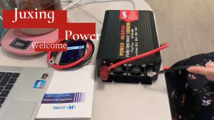 JUXING 60Hz Pure Sine Wave Power Inverter Converter 10000W Bulit-in Transformer DC12V24V to AC 220V With AC Outlet For Electric Vehicle/Car/Home Appliance/Outdoor Travel Use Adapter