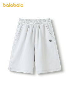 balabala Kids Shorts Boys Summer Straight Casual Mid Shorts Girls 2025