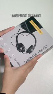 Bonkyo OH06 Non Tuned Microphone Gaming Earphones Black Suitable for Sound Cards and Computers