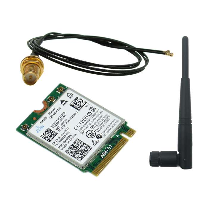 Computer Wireless Network Card Dell Desktop Computer Built-in 5G Dual-Band Gigabit WiFi Bluetooth ...
