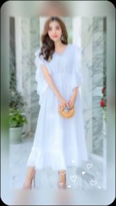 เดรส เดรสสีขาว เดรสกระโปรง เดรสกระโปรงขาว ทำจากผ้าคอตตอนเนื้อดี ขนาด ฟรีไซด์อก 32-40 นิ้ว ยาว 50 นิ้ว ยาว 49 นิ้ว พร้อมส่งจากไทย เดรสกระโปรงสีขาว - Lazada