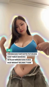 Duzi Weight - Susu Kuda Herbal Penambah Berat Badan 200gr Nutrisi Tubuh Alami 100% Original