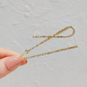 Pearl Hair Clip Asymmetrical Bangs One-word Clip Popular Irregular Fresh Outburst Hair Accessories Elegant Hair Decorations