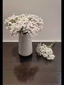 Artificial Flower Plant Babybreath Wedding Home Office Table Decor Outdoor Wreath Garden Bride Bouquet Vase Bonsai Delicate Gift