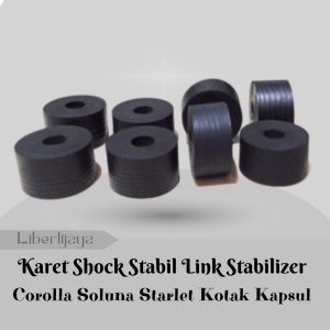 Karet Shock Stabil Link Stabilizer Depan Corolla Soluna Starlet Kotak 1set 8pcs.