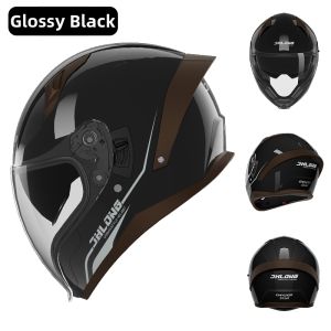 JUNHAOLONG | Heated Drink-Friendly Full-Face Motorcycle Helmet