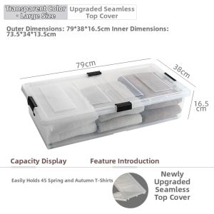 XUNHUAI | Bed Under Storage Box With Wheels