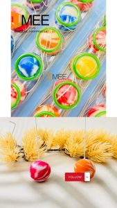 30Pcs Party Gift Bouncing Ball w/Ring Pad for Party Gift-Loot bag filler