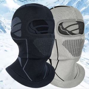 GTUBIKE Men Women Cold-Proof Thermal Scarf Winter Ski Hat Balaclava Full Face Mask Ski Cycling Head Neck Cover Helmet Liner Cap