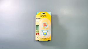 Japlo Nane Soothing Silicone Pacifier Set with Night Glow Handle 0-12m BPA-Free Easy Grip