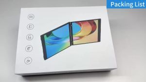 15.6-Inch Portable monitor Dual-screen stand aluminum case 2.5K 2560 * 1440 IPS Compatible with Tiptop PS4/5 Swicth Xbox