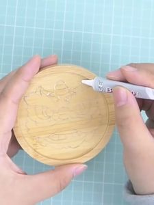 DIY Filigree Enamel Coaster Kit Cloisonne Craft Material Set Bamboo Tea Coaster Handmade Art Craft Supplies Creative Gift