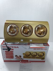 Dèn sưởi nhà tắm 2 bóng và 3 bóng SHAPESA