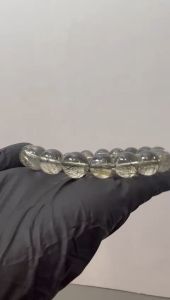 CRYSTAL - Natural Green Rutile Bracelet | 天然绿发晶手串