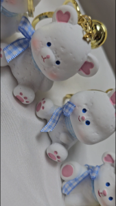 Gantungan Kunci dan Tas Resin 3D Karakter Boneka Keychain