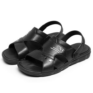 Dép Xỏ Ngón Đế Dày Chống Trượt Thoáng Khí Mùa Hè Cho Nam Dép Đi Biển Đế EVA Đế Ngoài Bằng Cao Su Cho Nam Trung Niên