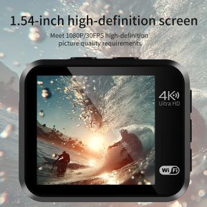 Mini Action Camera 4K Ultra HD 16MP WiFi 145° 10M Body Waterproof Helmet 2025 Recording Cameras Sports DV Cam Hot Sale